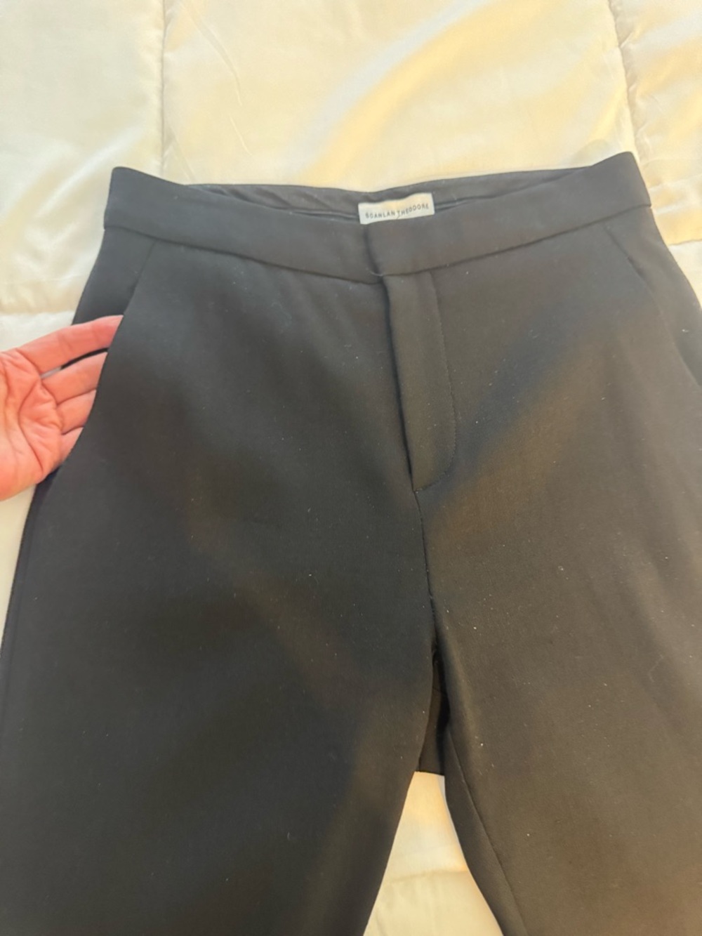 Scanlan Theodore Black Trousers